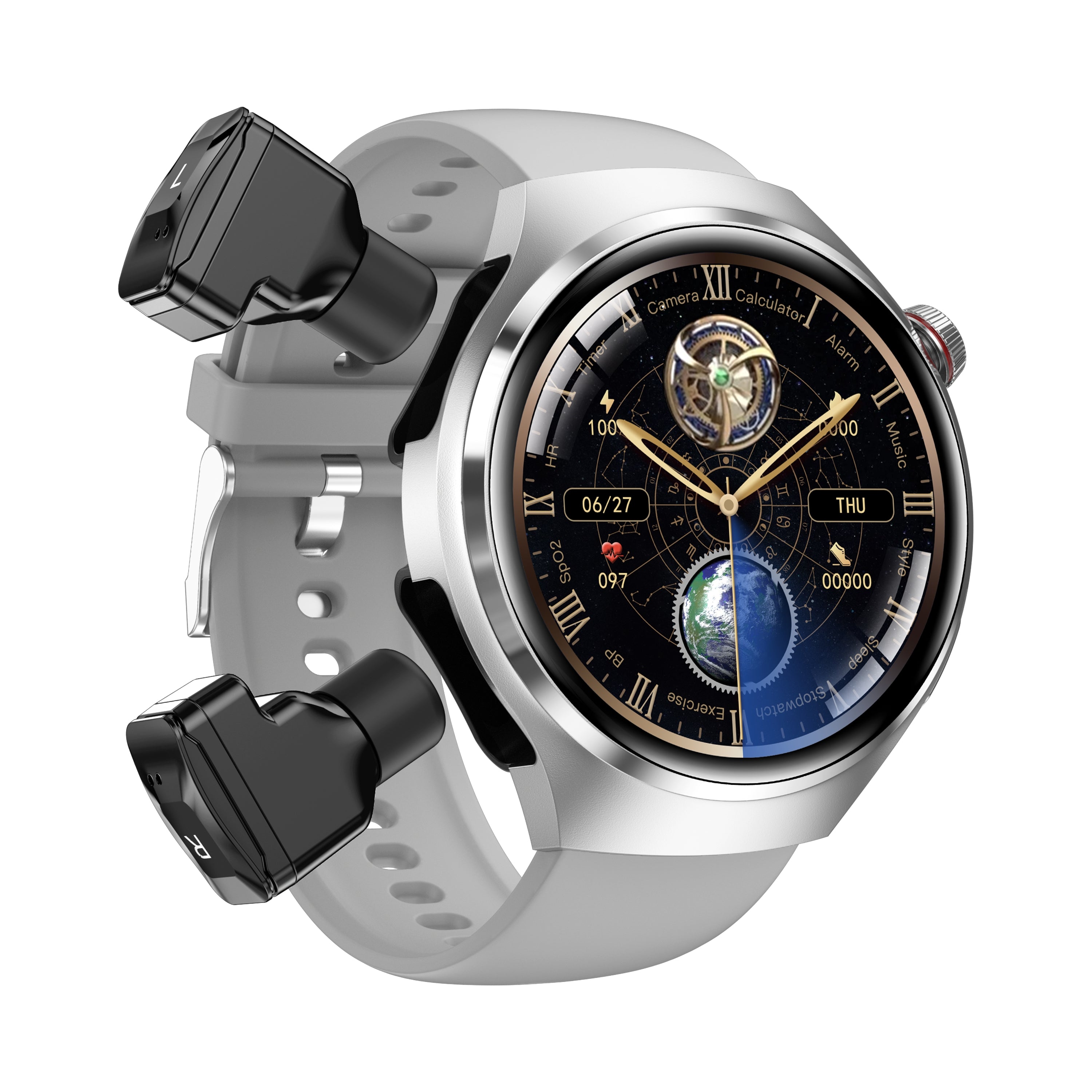 Headphones smart watch 2-in-1