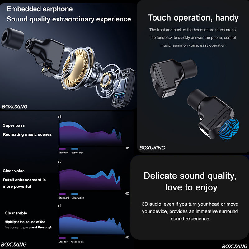 Headphones smart watch 2-in-1